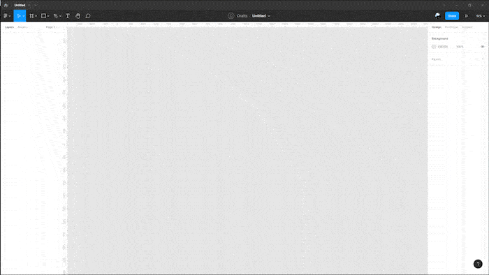 GIF interativo mostrando um retângulo sendo duplicado manualmente para a direita, e logo em seguida, utilizando as teclas de atalho, a forma é replicada várias vezes na mesma direção, sem ficar sobreposta à anterior. 