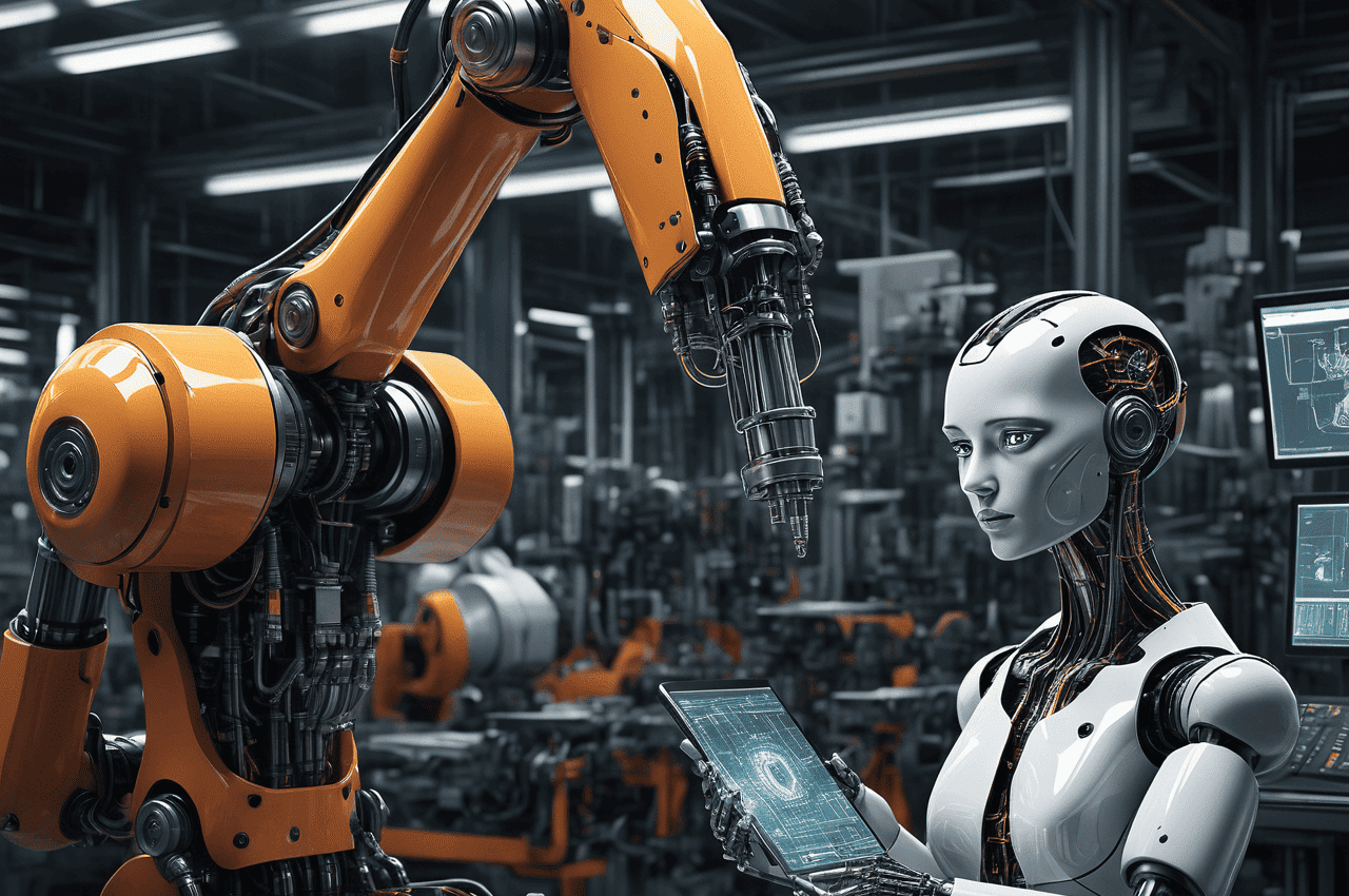 O impacto da inteligência artificial na indústria 4.0