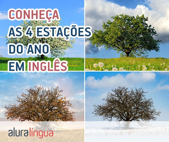 As estações do ano em inglês #inset