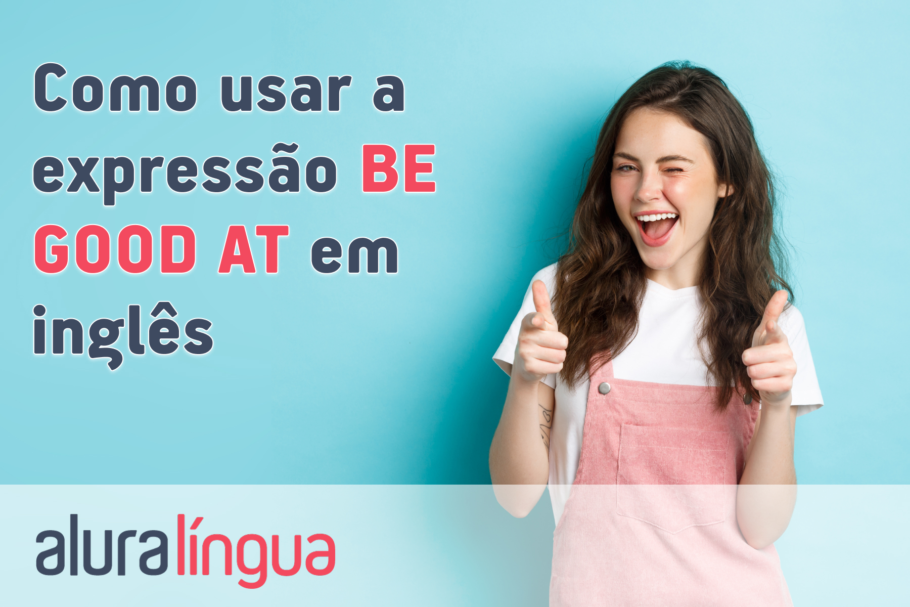 Como usar a expressão be good at em inglês #inset
