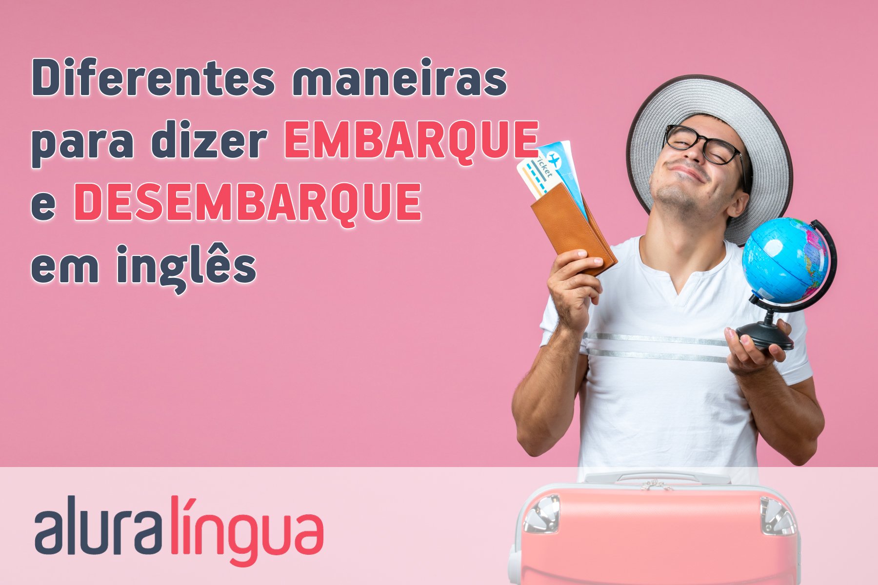 Diferentes maneiras para dizer EMBARQUE e DESEMBARQUE em inglês #inset