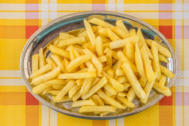 Como dizer batatas fritas #inset