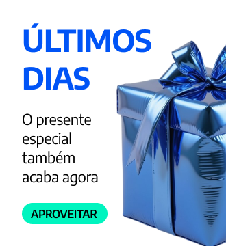 Banner de aniversário da Alura destacando os últimos dias da promoção, com chamada para aproveitar a oportunidade de estudar tecnologia. A mensagem incentiva a não perder o momento para evoluir na carreira tech, com botão “Aproveitar” para acessar os cursos online da Alura.
