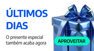 Banner de aniversário da Alura destacando os últimos dias da promoção, com chamada para aproveitar a oportunidade de estudar tecnologia. A mensagem incentiva a não perder o momento para evoluir na carreira tech, com botão “Aproveitar” para acessar os cursos online da Alura.