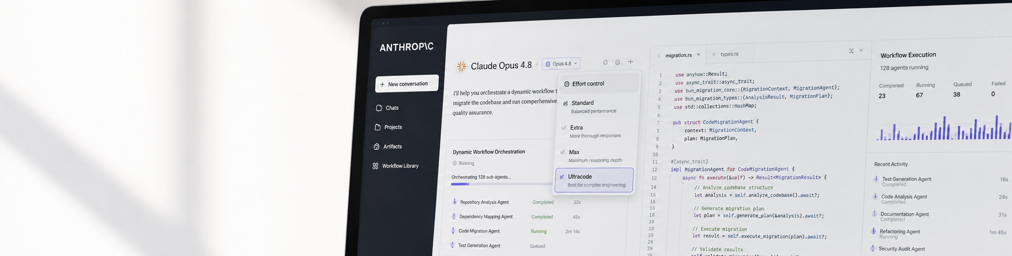 Anthropic lança Claude Opus 4.8 com melhorias em agentes e honestidade