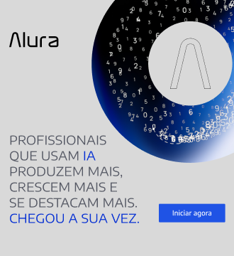 Banner promocional da Alura destacando até 30% de desconto e mais 1 mês grátis para quem quer investir na carreira e acelerar sua evolução profissional. A oferta é por tempo limitado, com matrícula disponível até 24 de agosto e chamada para aproveitar a oportunidade de estudar na Alura.